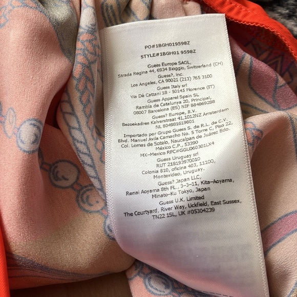 Marciano Guess BodysuitMulticolor Size XS. NWOT - Picture 15 of 15